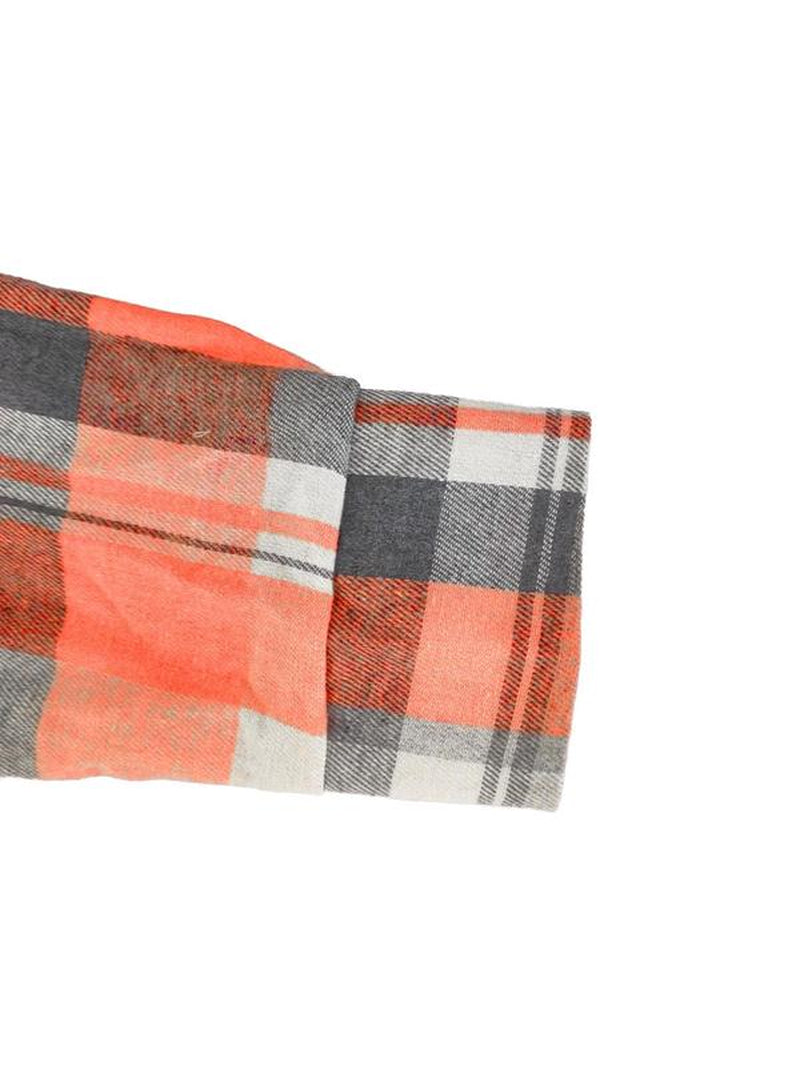 Women'S Plaid Print Button Front Drop Shoulder Collared Shirt for Spring & Fall, Comfort Casual Chic Minimalist Longsleeves Womenswear, Collar Pocket Top, Lady Blouse, Clothes for Women, Trending Clothing Women